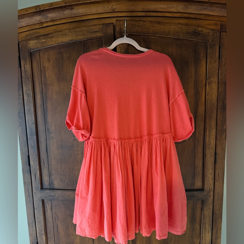 Free People Catalina Babydoll Mini Dress Size Medium - Picture 8 of 8